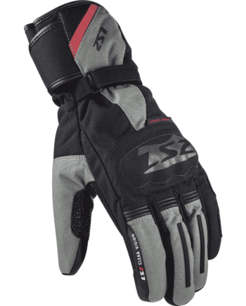 LS2 Snow Man Glove Black Grey